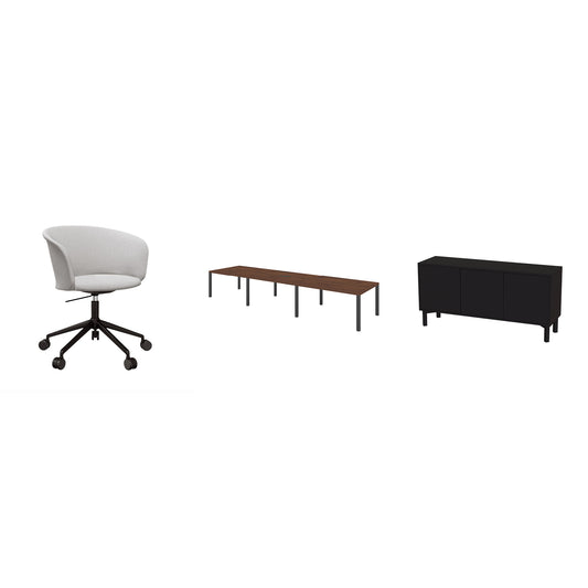 14 ppl Conf. (Black / Porcelain)