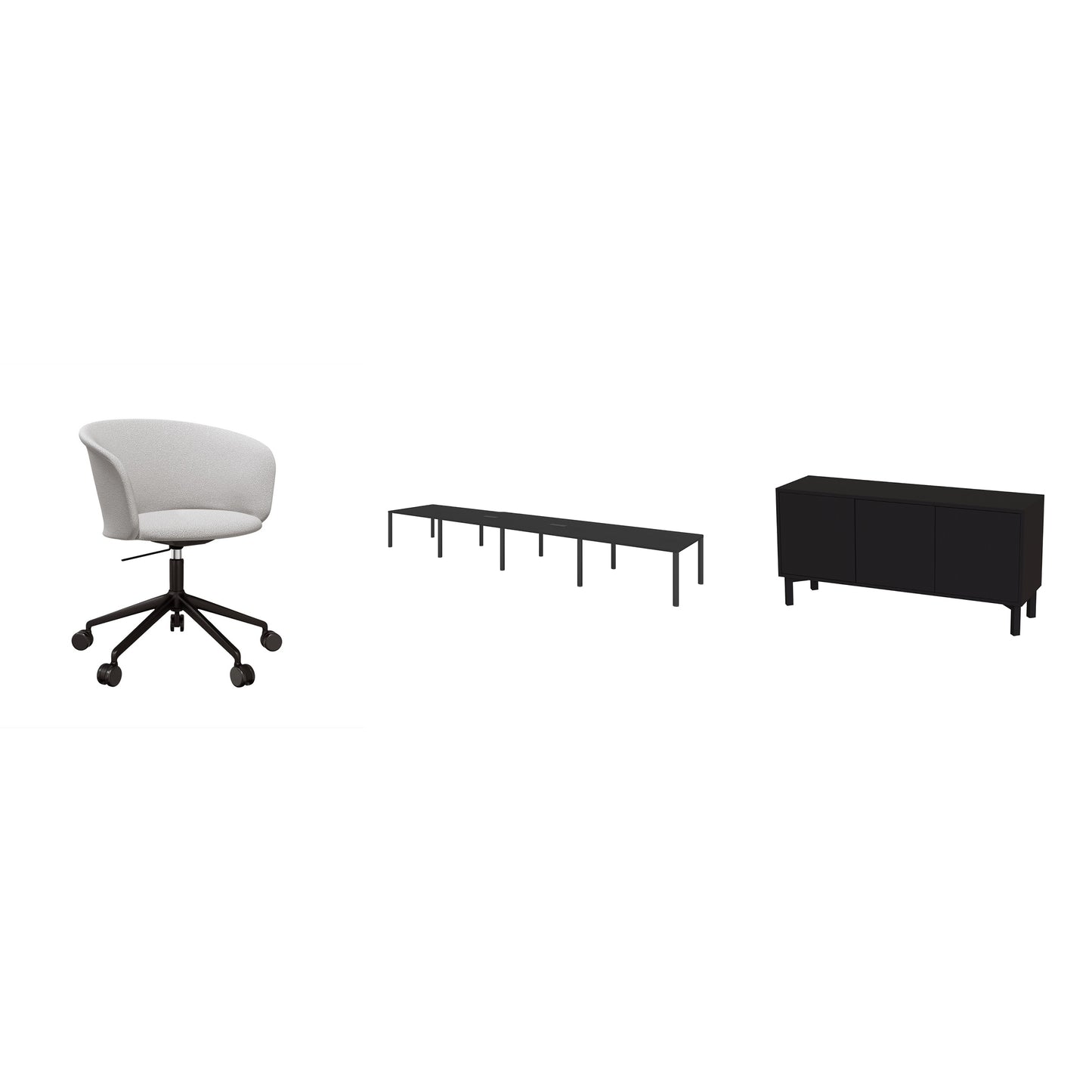 18 ppl Conf. (Black / Porcelain)