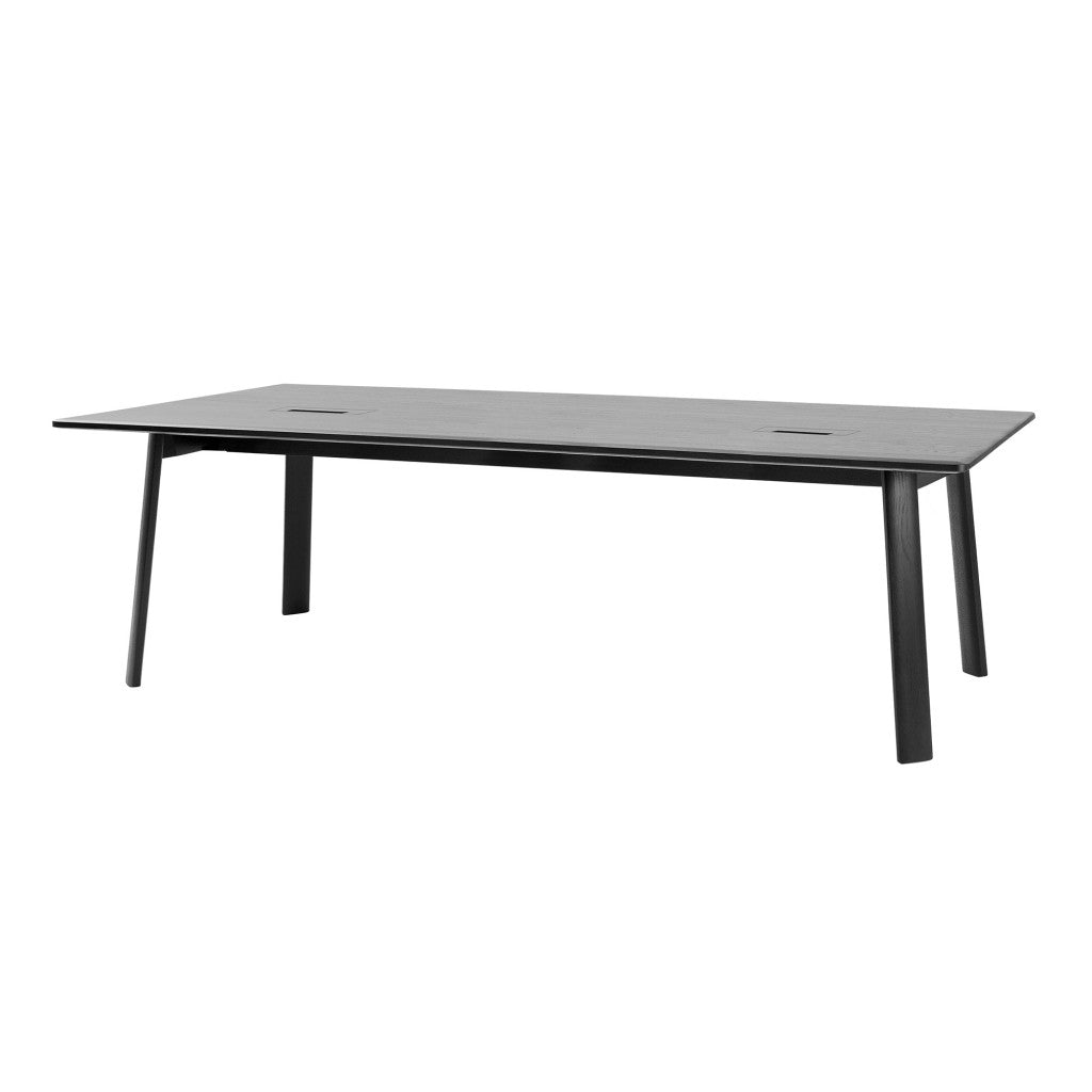 Alle Table Conference 250 cm / 98 in Media Black Oak