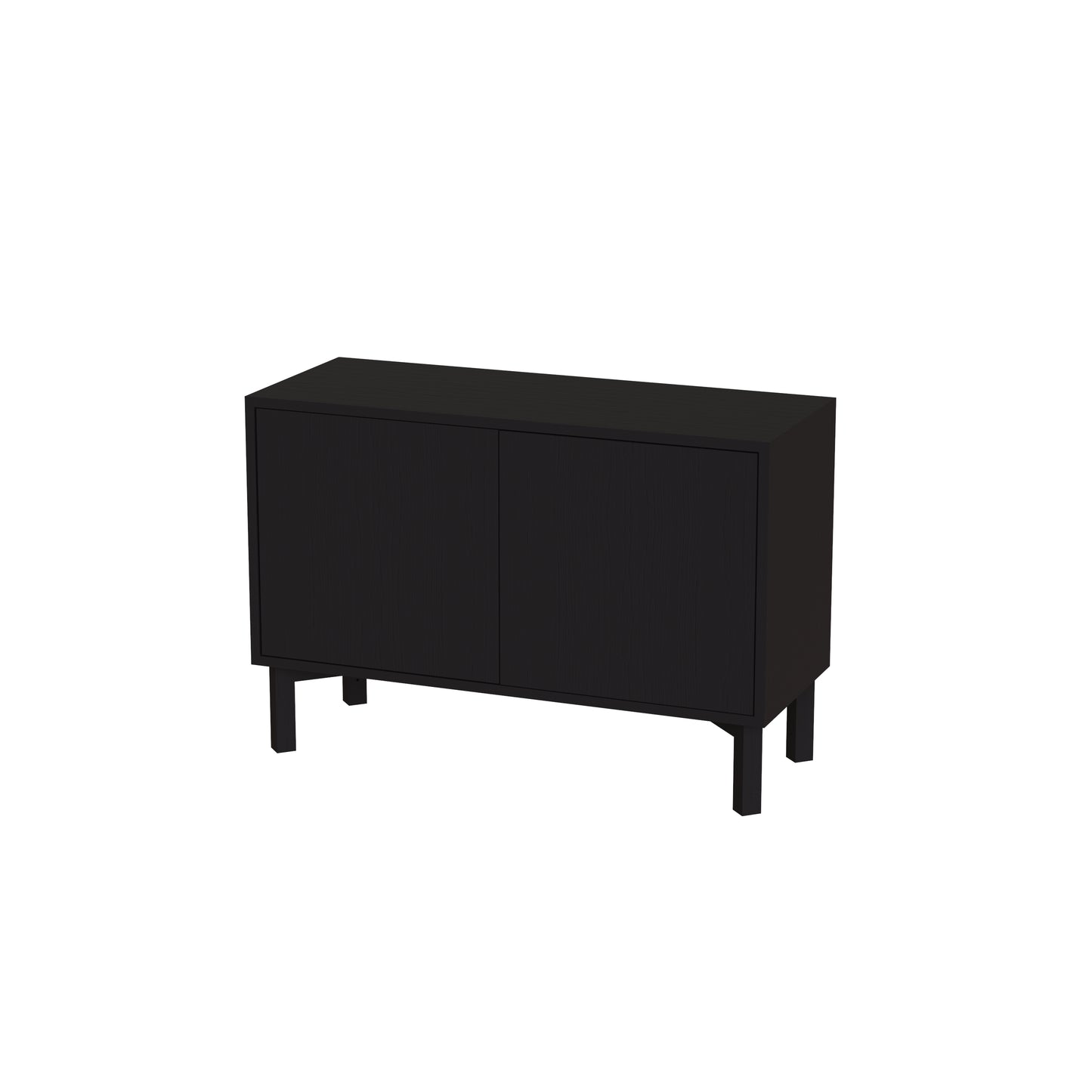  Hem Credenza Small Black Ash