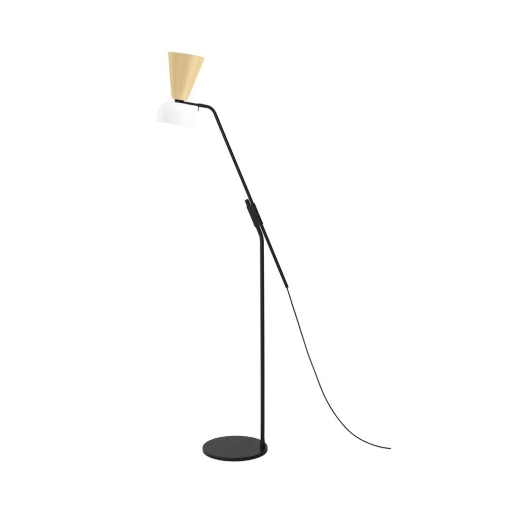 Alphabeta Floor Lamp Beige / White